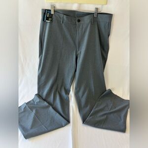 Roundtree and Yorke performance Andrew Straight Fit Flat Front Pants 36/32